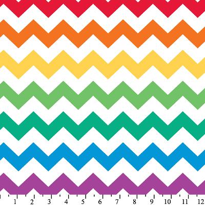 chevron fabric,chevron stripe fabric,zig zag fabric,zig zag stripe fabric,zig zag stripe cotton fabric,chevron stripe cotton fabric,quilting fabric,craft fabric,david textiles Rainbow Chevron Cotton Print